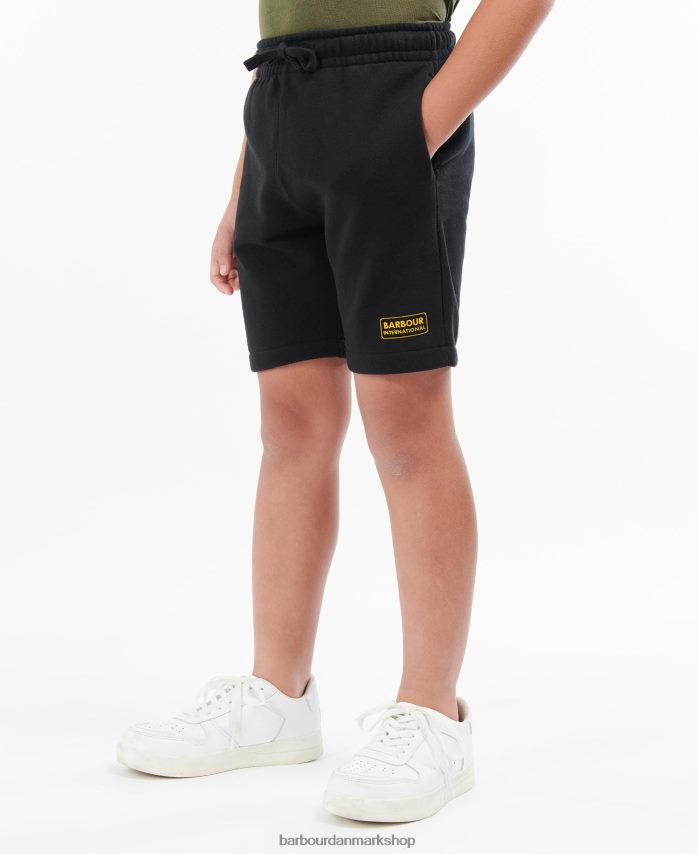 grå mergel essentielle sweatshorts BR2BR22529 drenge Barbour tøj