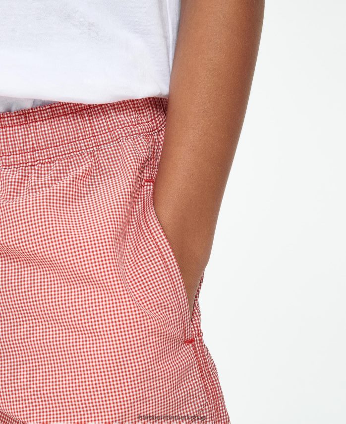 klassisk rød gingham badeshorts BR2BR22511 drenge Barbour tøj