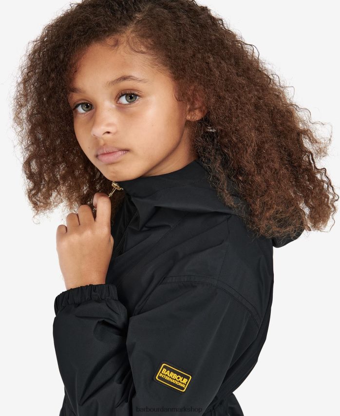 klassisk sort valtteri brusetæt jakke BR2BR22558 piger Barbour tøj