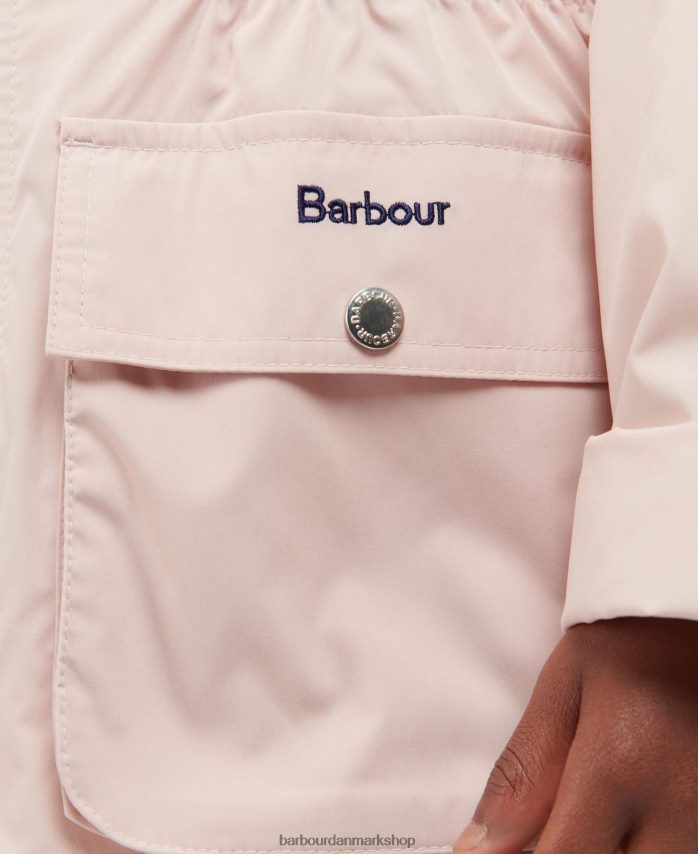 lys fersken maara brusetæt jakke BR2BR22555 piger Barbour tøj