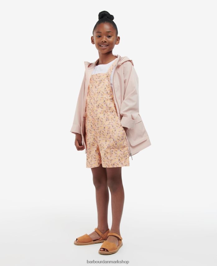 lys fersken maara brusetæt jakke BR2BR22555 piger Barbour tøj