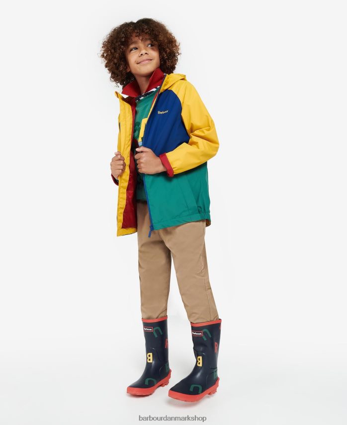 okker cromar brusetæt jakke BR2BR22499 drenge Barbour tøj