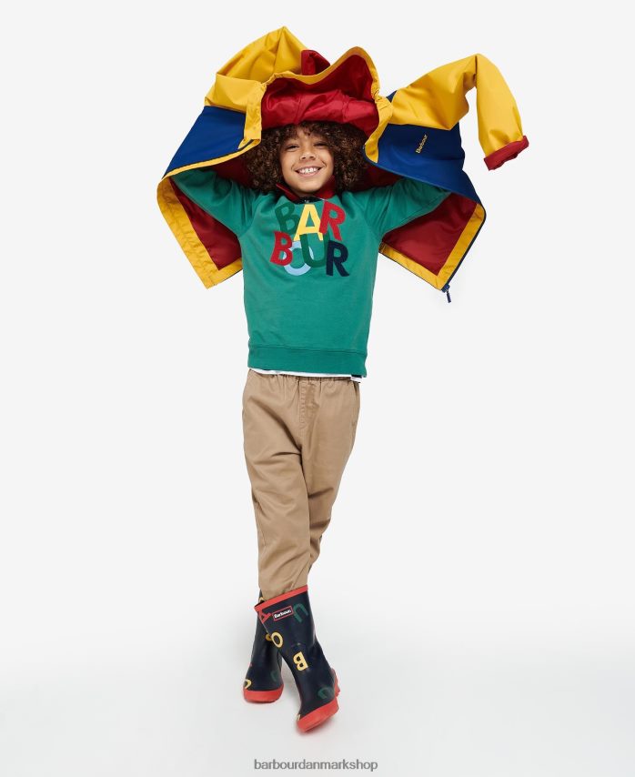 okker cromar brusetæt jakke BR2BR22499 drenge Barbour tøj