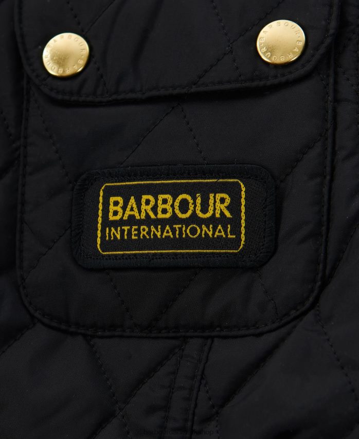 aske lyserød fluevægt quiltet jakke BR2BR22547 piger Barbour tøj
