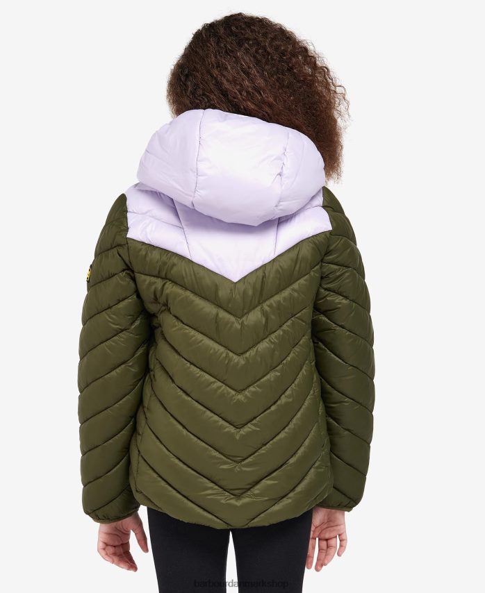 cerise/cerise terrazzo cosford quiltet jakke BR2BR22548 piger Barbour tøj