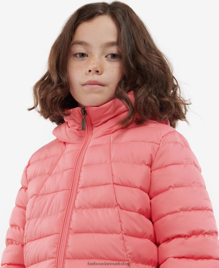 pink punch/retro blomstret coraline quiltet jakke BR2BR22546 piger Barbour tøj
