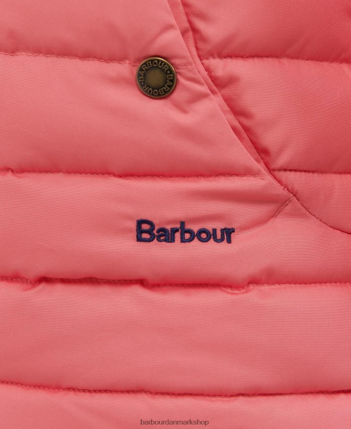 pink punch/retro blomstret coraline quiltet jakke BR2BR22546 piger Barbour tøj