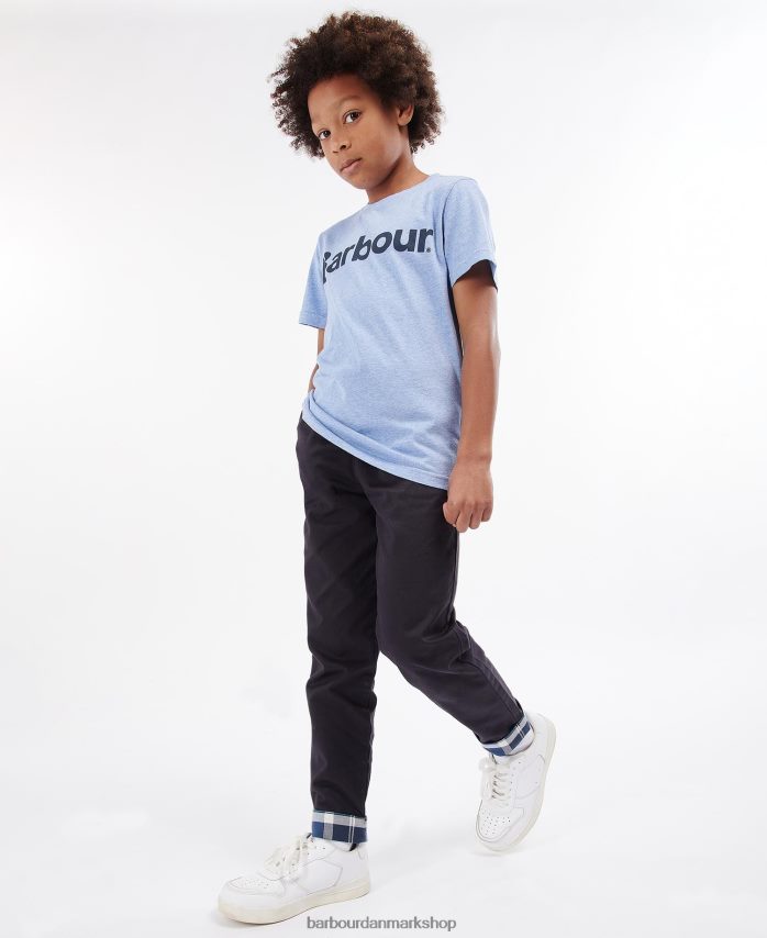 flåde essentials logo t-shirt BR2BR22505 drenge Barbour tøj