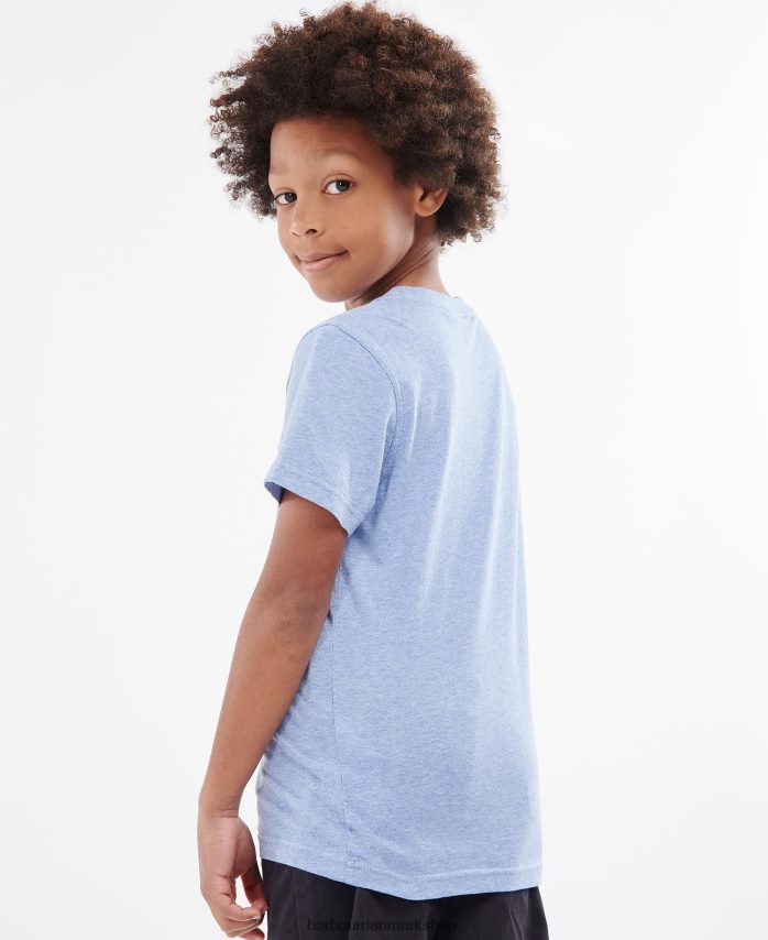 flåde essentials logo t-shirt BR2BR22505 drenge Barbour tøj