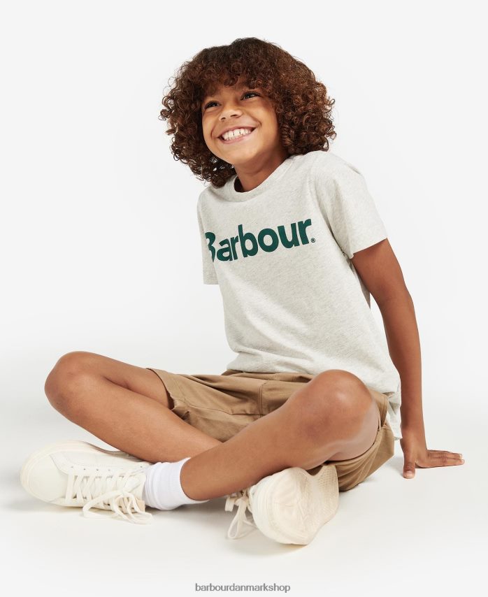 flåde logo t-shirt BR2BR22503 drenge Barbour tøj