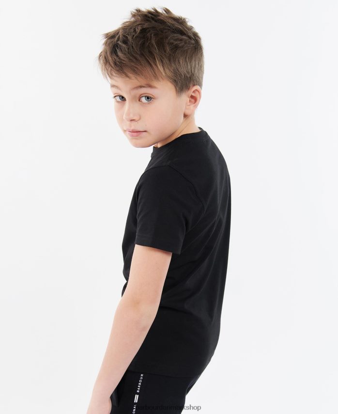 hvid formel t-shirt BR2BR22528 drenge Barbour tøj