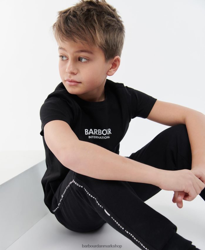 hvid formel t-shirt BR2BR22528 drenge Barbour tøj