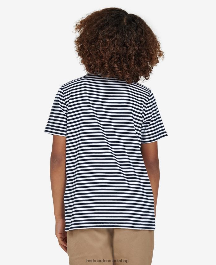 klassisk flåde blake t-shirt BR2BR22507 drenge Barbour tøj