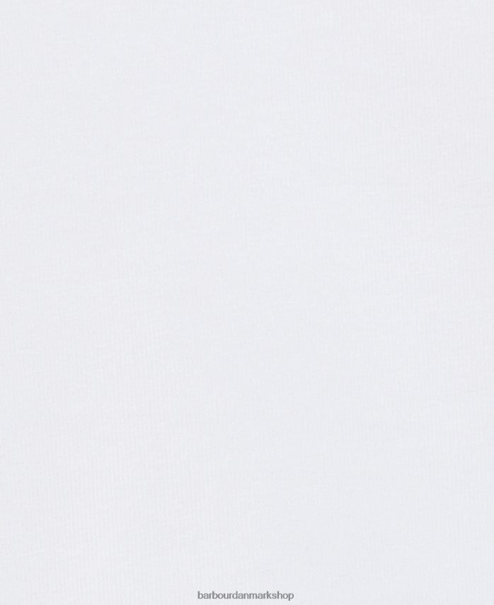 klassisk hvid sophie t-shirt BR2BR22563 piger Barbour tøj