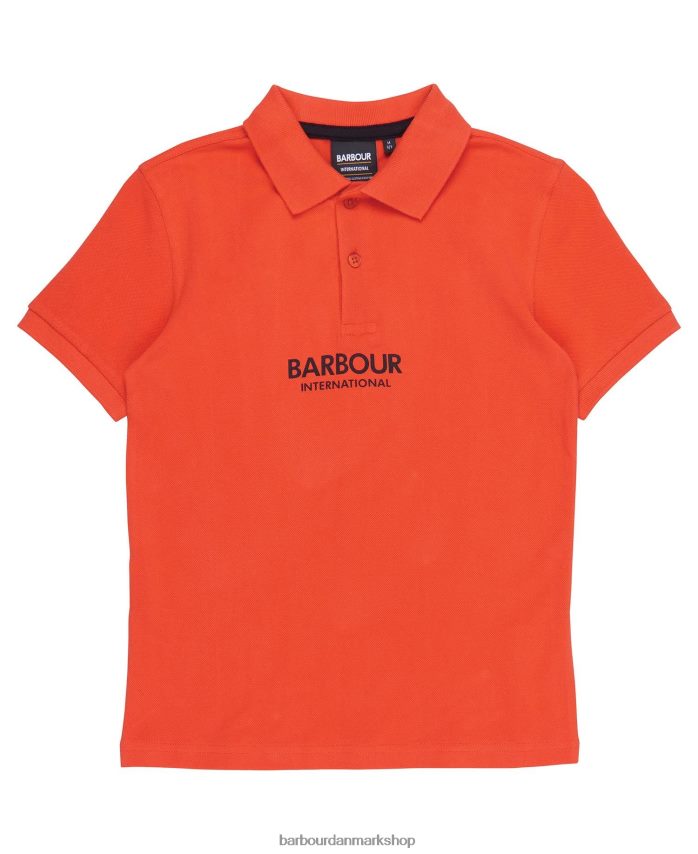 krydret appelsin formel polo shirt BR2BR22540 drenge Barbour tøj