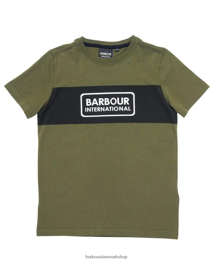 last panel t-shirt BR2BR22534 drenge Barbour tøj