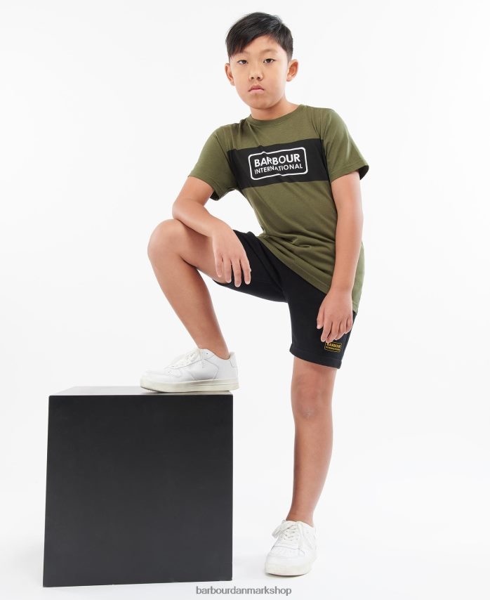 last panel t-shirt BR2BR22534 drenge Barbour tøj