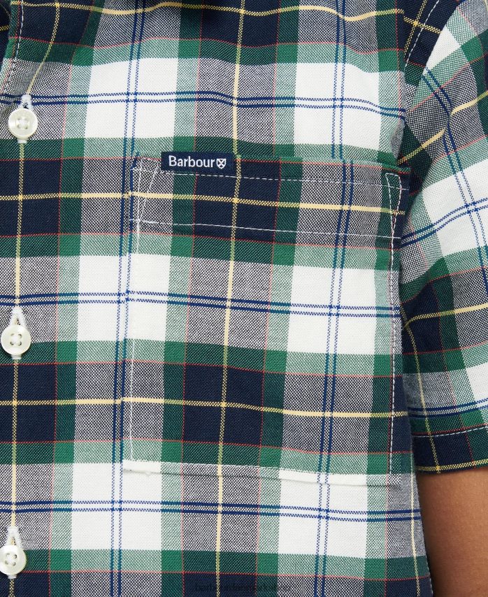 sommer efeu tartan oxbridge tartan skjorte BR2BR22515 drenge Barbour tøj