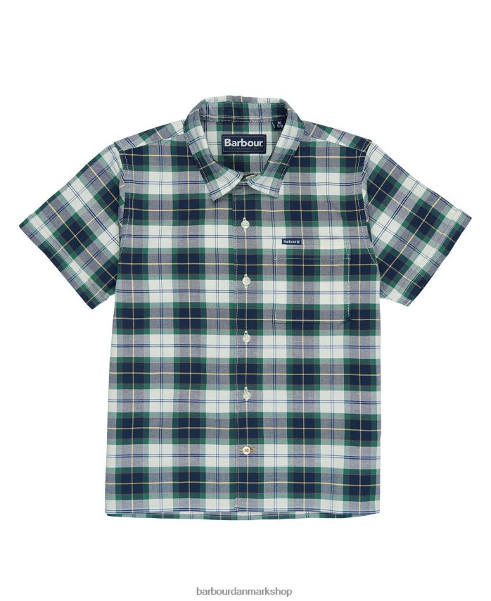 sommer efeu tartan oxbridge tartan skjorte BR2BR22515 drenge Barbour tøj