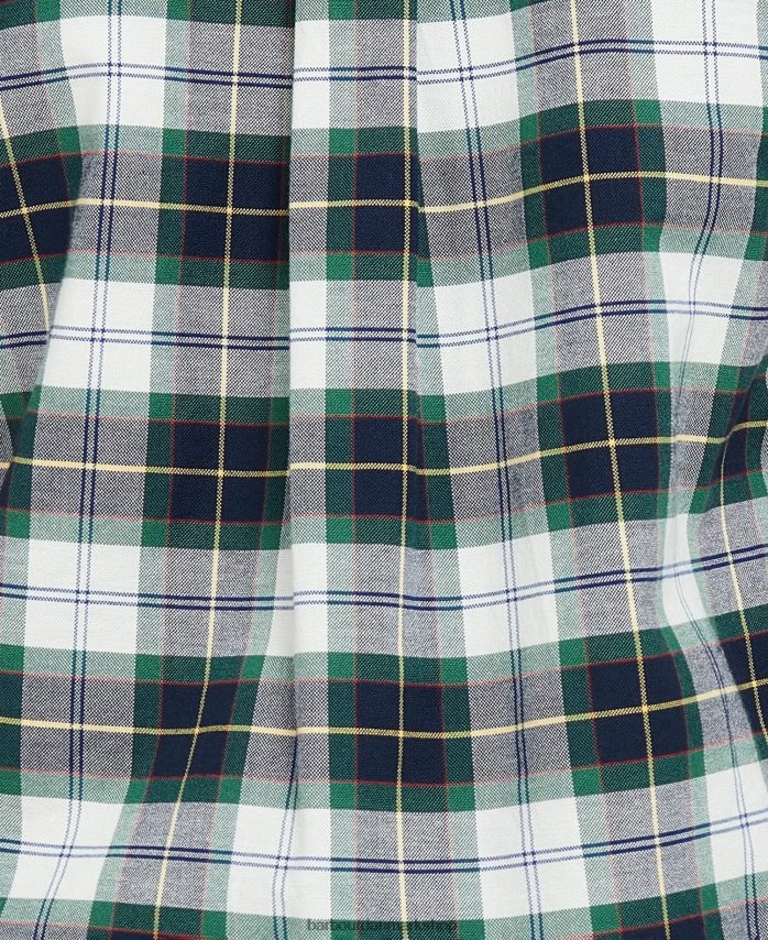 sommer efeu tartan oxbridge tartan skjorte BR2BR22515 drenge Barbour tøj