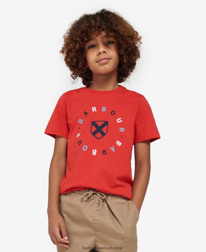 vin grøn georgie t-shirt BR2BR22523 drenge Barbour tøj