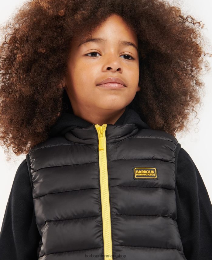 Ægte blå siv gilet BR2BR22483 drenge Barbour tøj