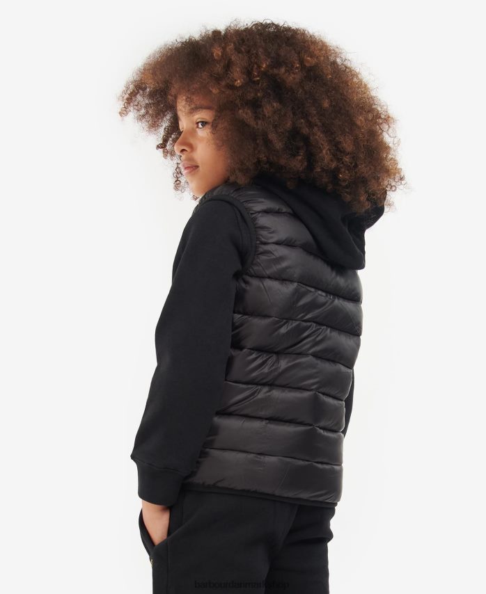 Ægte blå siv gilet BR2BR22483 drenge Barbour tøj