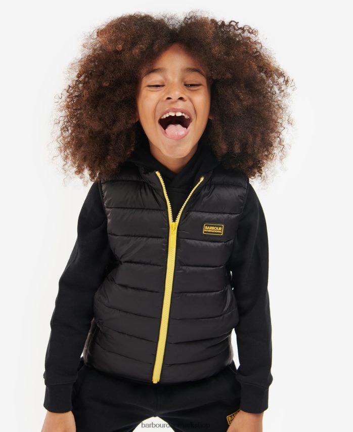 Ægte blå siv gilet BR2BR22483 drenge Barbour tøj