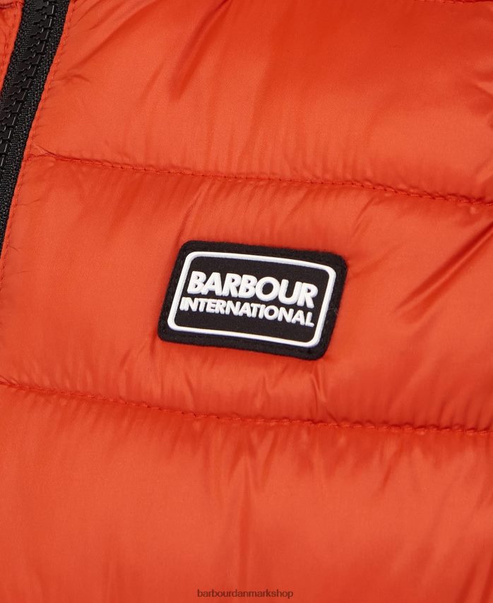 klassisk orange racer-vest med hætte BR2BR22489 drenge Barbour tøj
