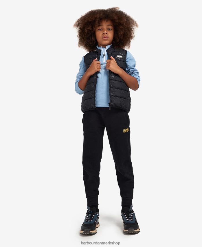 klassisk sort trykt sivbukse BR2BR22491 drenge Barbour tøj