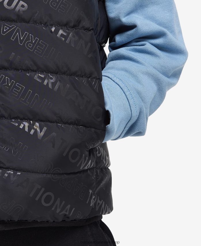 klassisk sort trykt sivbukse BR2BR22491 drenge Barbour tøj