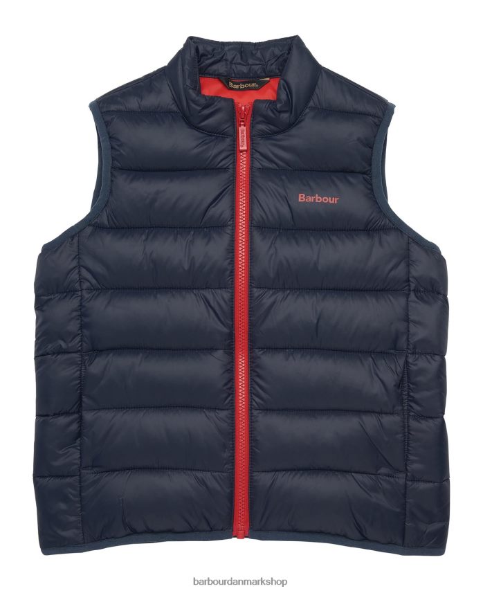 rød trawl gilet BR2BR22486 drenge Barbour tøj