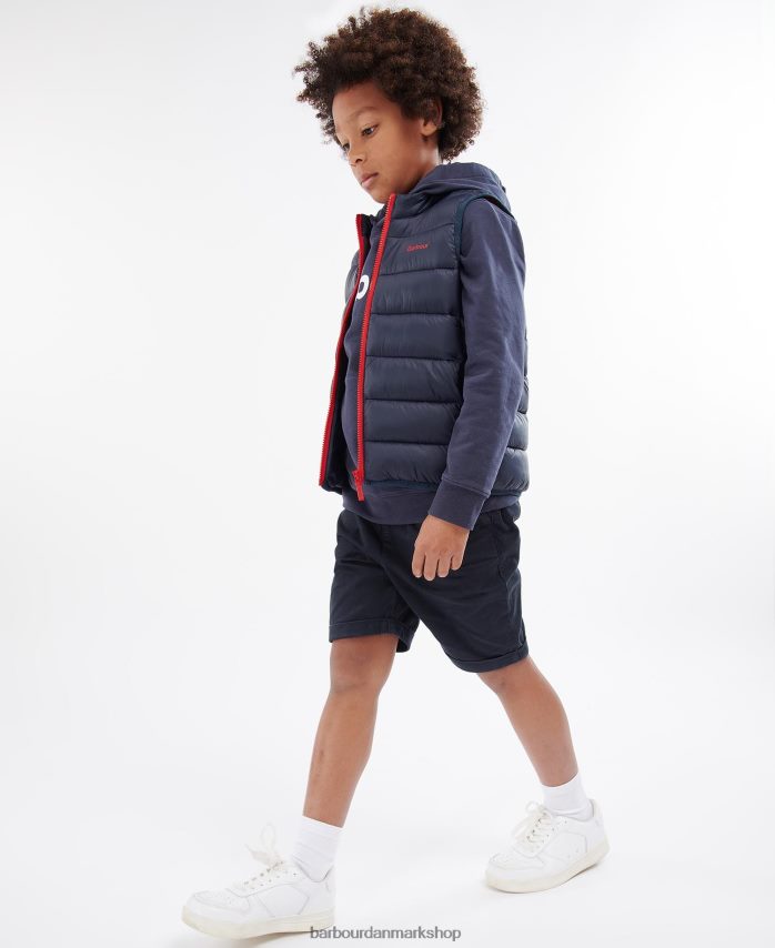 rød trawl gilet BR2BR22486 drenge Barbour tøj