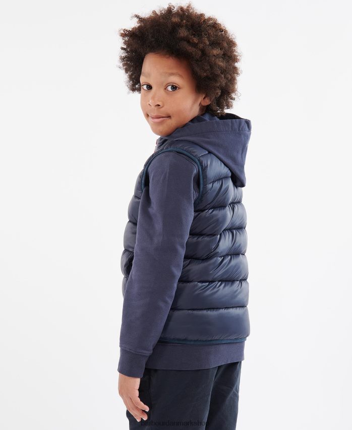 rød trawl gilet BR2BR22486 drenge Barbour tøj