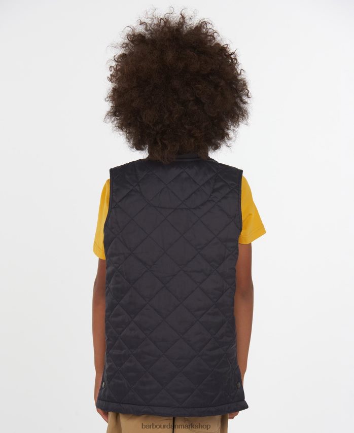 sort liddesdale gilet BR2BR22484 drenge Barbour tøj