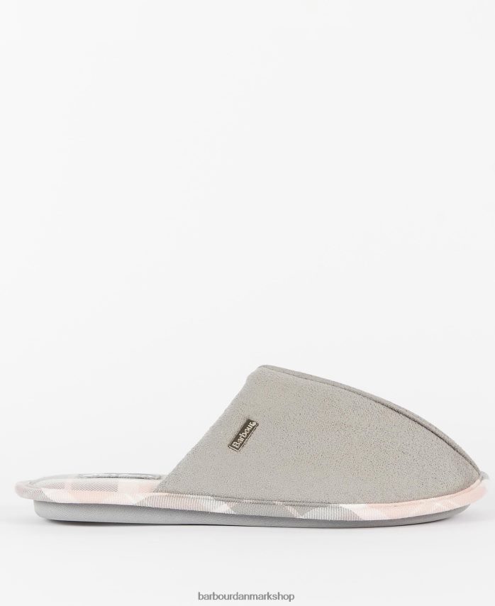 grå simone hjemmesko BR2BR22046 Kvinder Barbour fodtøj