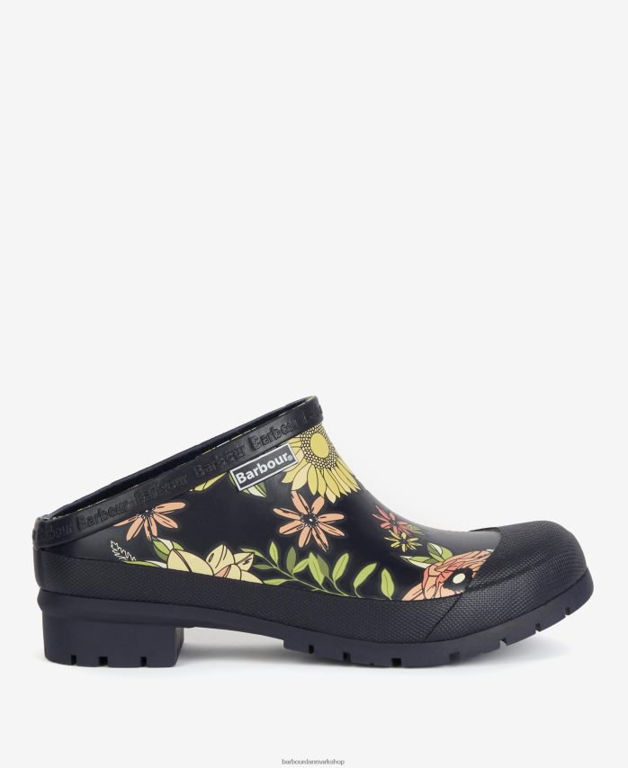 sort quinn træsko BR2BR22051 Kvinder Barbour fodtøj