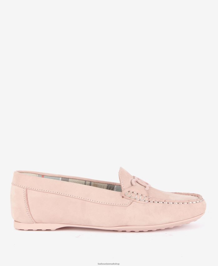 klassisk rød astrid køresko BR2BR22143 Kvinder Barbour fodtøj