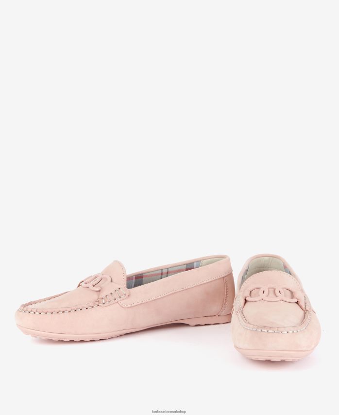 klassisk rød astrid køresko BR2BR22143 Kvinder Barbour fodtøj