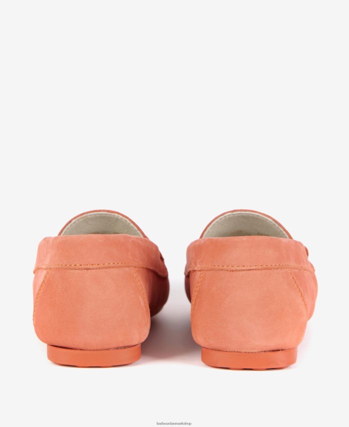 klassisk rød astrid køresko BR2BR22148 Kvinder Barbour fodtøj