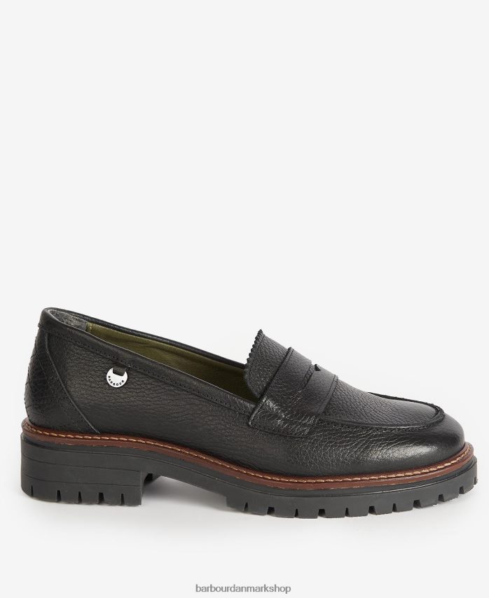 mørkebrun velma loafers BR2BR22141 Kvinder Barbour fodtøj