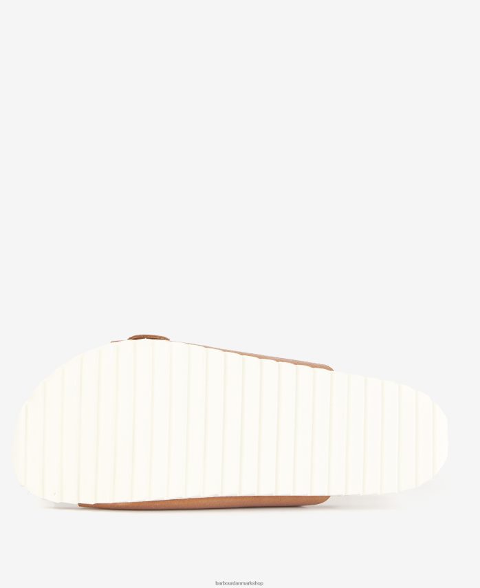 klassisk hvid allegra sandaler med to stropper BR2BR22124 Kvinder Barbour fodtøj