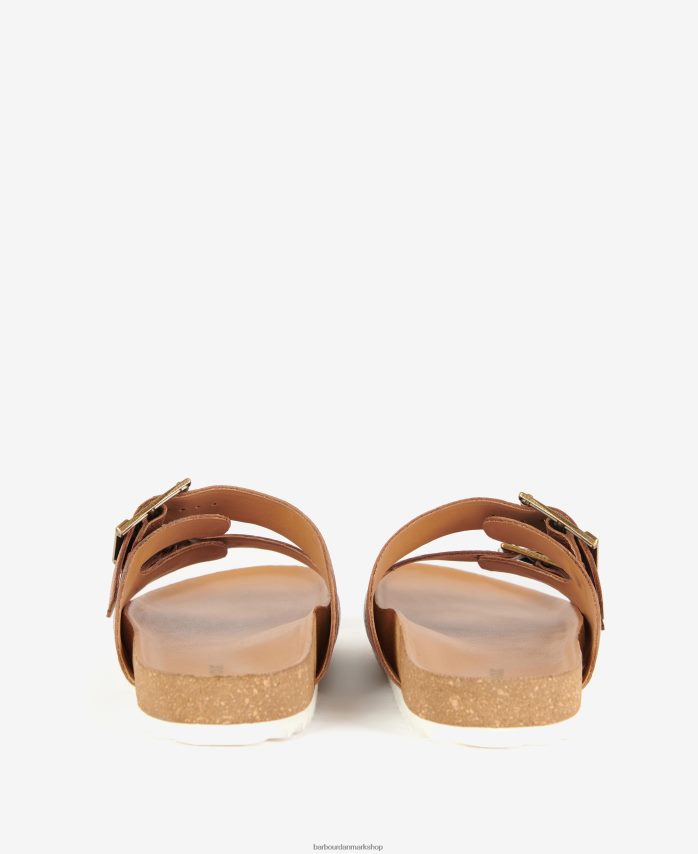 klassisk hvid allegra sandaler med to stropper BR2BR22124 Kvinder Barbour fodtøj