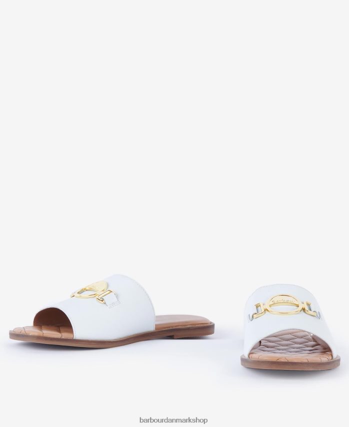 klassisk sort stedmoderblomst sandaler BR2BR22107 Kvinder Barbour fodtøj