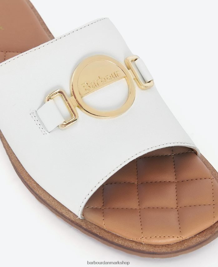 klassisk sort stedmoderblomst sandaler BR2BR22107 Kvinder Barbour fodtøj