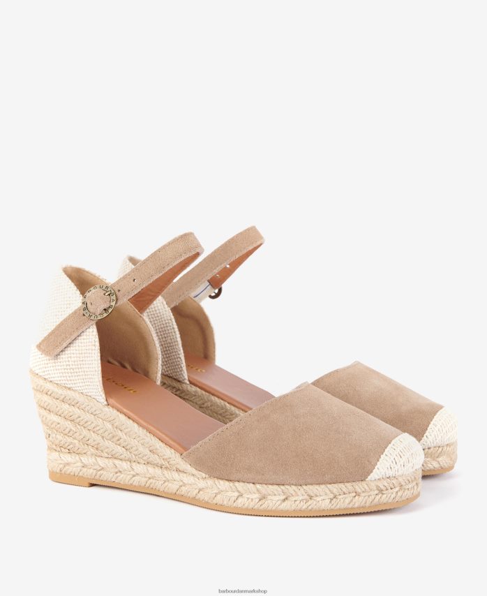 sand frances espadrillekiler BR2BR22095 Kvinder Barbour fodtøj