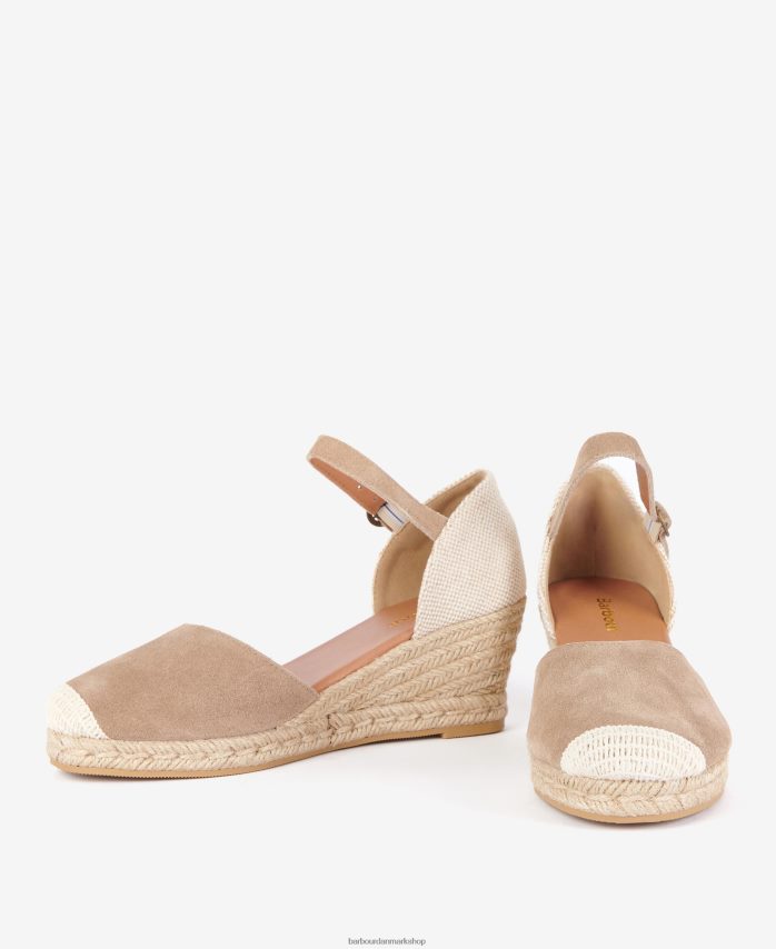 sand frances espadrillekiler BR2BR22095 Kvinder Barbour fodtøj