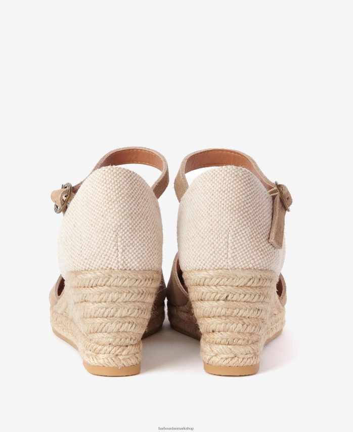 sand frances espadrillekiler BR2BR22095 Kvinder Barbour fodtøj