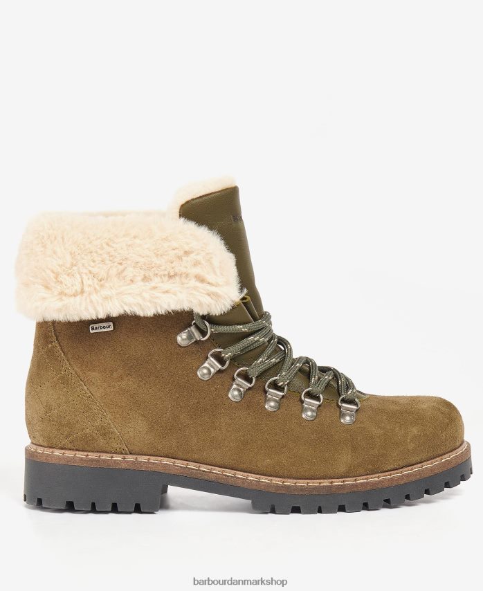 kaki paisley støvler BR2BR22080 Kvinder Barbour fodtøj