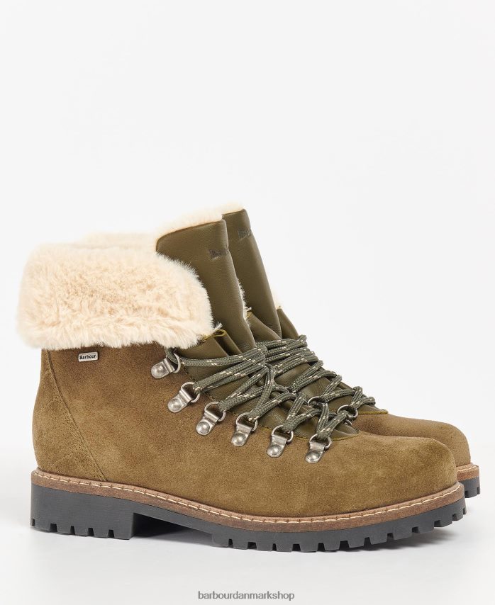 kaki paisley støvler BR2BR22080 Kvinder Barbour fodtøj